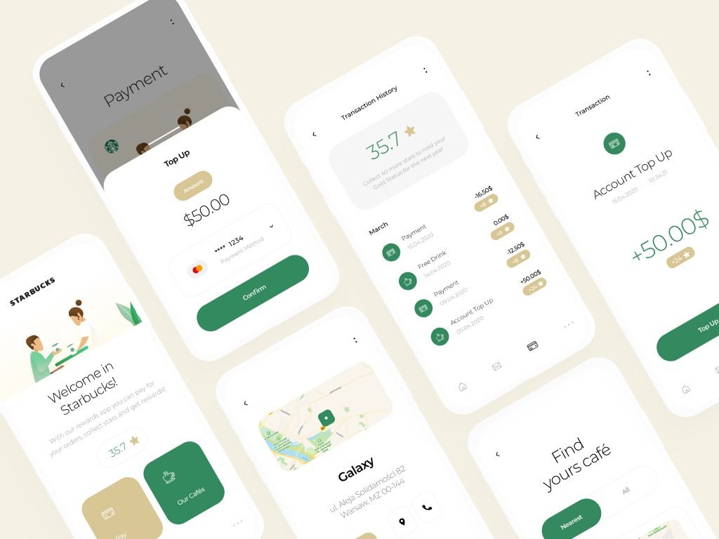 Starbucks Rewards Mobile App Redesign - INVO Blog